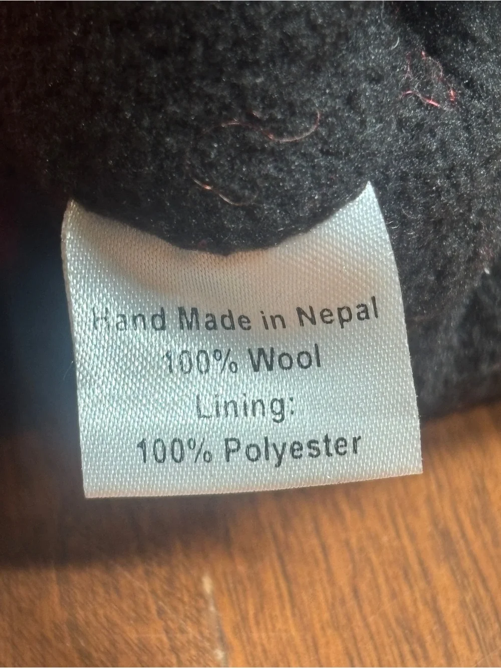 Handmade in Nepal Convertible Fingerless Mittens with Button Closure